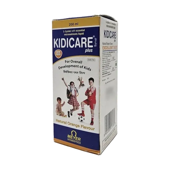 kidicare plus syrup 200 ml